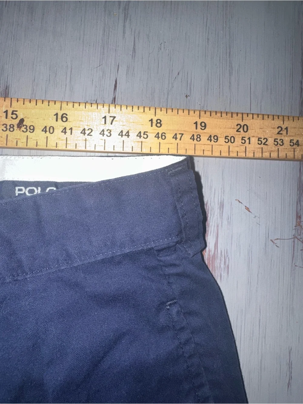 Polo Golf Ralph Lauren Navy Pleated Chino Pants 38x30 Cotton Classic Golf